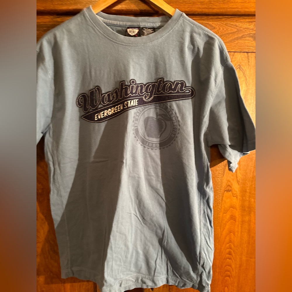 STATE Blue Cotton Tee